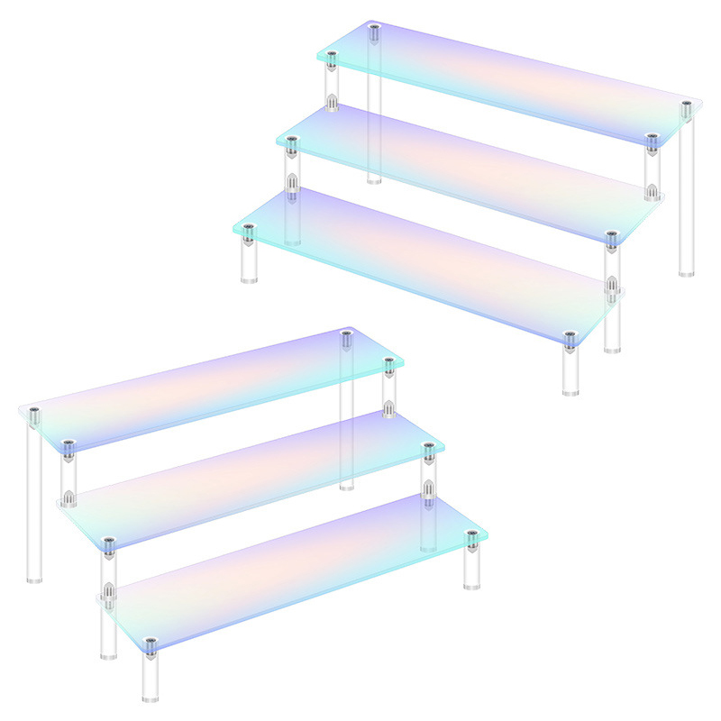 1-5 Tier Iridescent Acrylic Di - Sustainable Living Eco Friendly 评论和价格