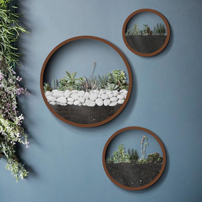 Creative Wall Vases Metal Iron - Sustainable Living Eco Friendly 评论和价格