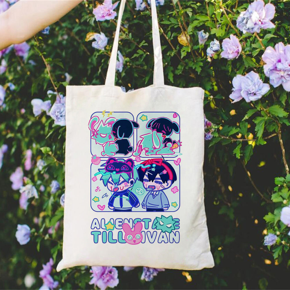Alien Stage Canvas Tote Bags B - Sustainable Living Eco Friendly 评论和价格