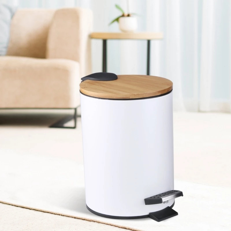 3/5L Wooden Flip Step Trash Ca - Sustainable Living Eco Friendly 评论和价格