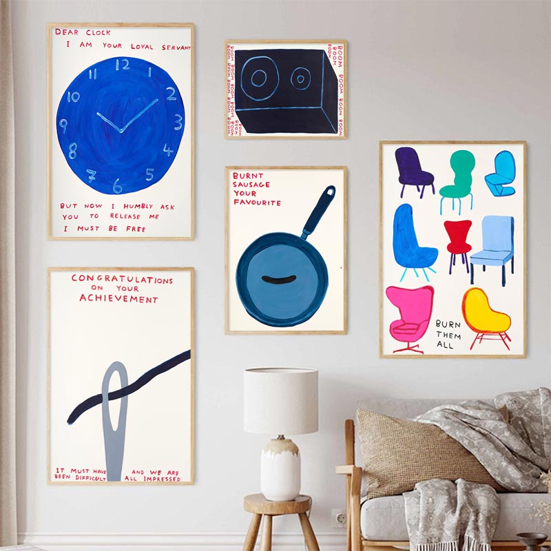 David Shrigley Posters Humorou - Sustainable Living Eco Friendly 评论和价格