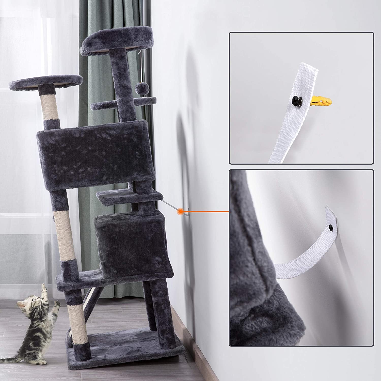 Modern Luxury Cat Climbing Fra - Sustainable Living Model 评论和价格