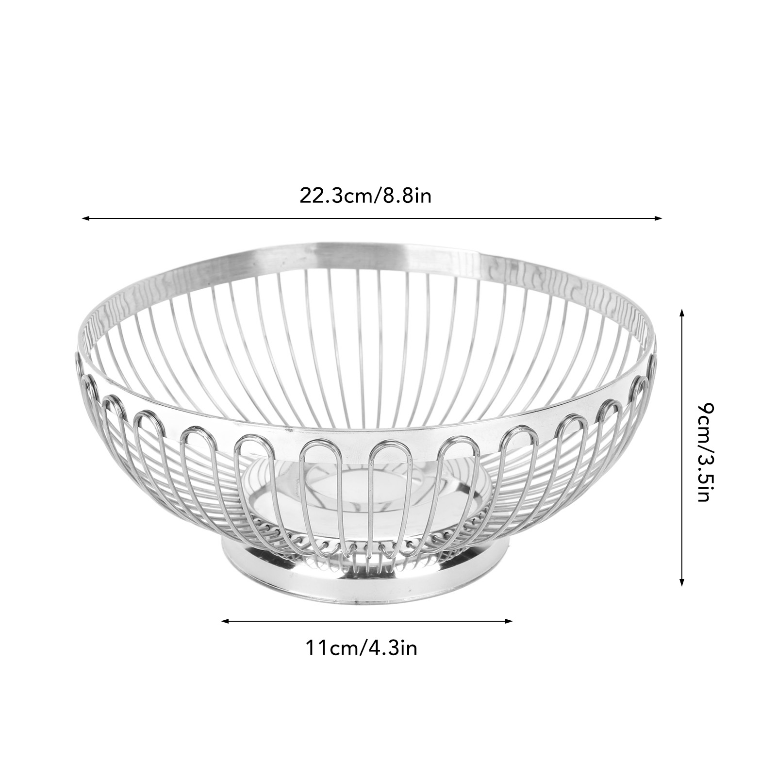 ZK20 Stainless Steel Fruit Bas - Sustainable Living Eco Friendly 评论和价格